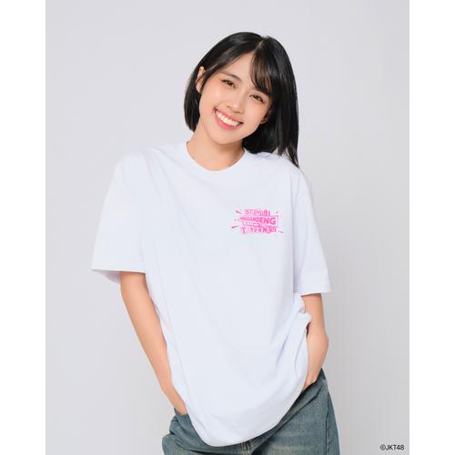 JKT48 Sambil Menggandeng Erat Tanganku Special T-Shirt - L, White