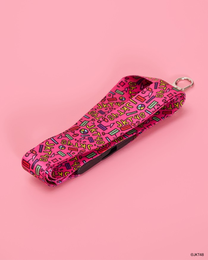 JKT48 Lanyard - Puzzle Series - PINK